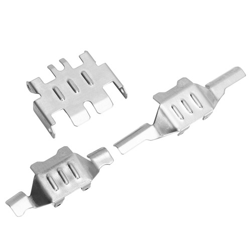❀ Stainless Steel Chassis Armor RC Chassis Armors Set For TRX4M 1/18 - Picture 7 of 12