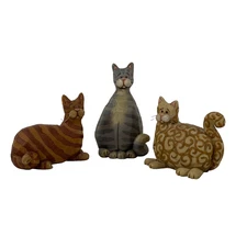 Suzi Skoglund Cat Signed Suzi Country Cupboard Kitty Cats Lot of 3