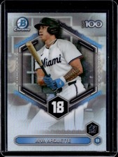 2026 Bowman Aiva Arquette Scouts Top 100 Chrome #BTP-18 Marlins