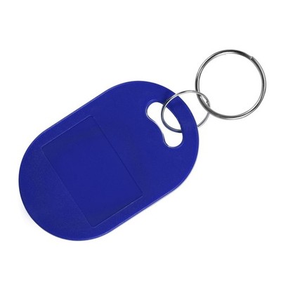 10 Stück ID Karten Schlüsselanhänger RFID Proximity 125KHz TK4100 Blau