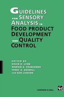 David H. Lyon (U. A.) | Guidelines For Sensory Analysis In Food Product...