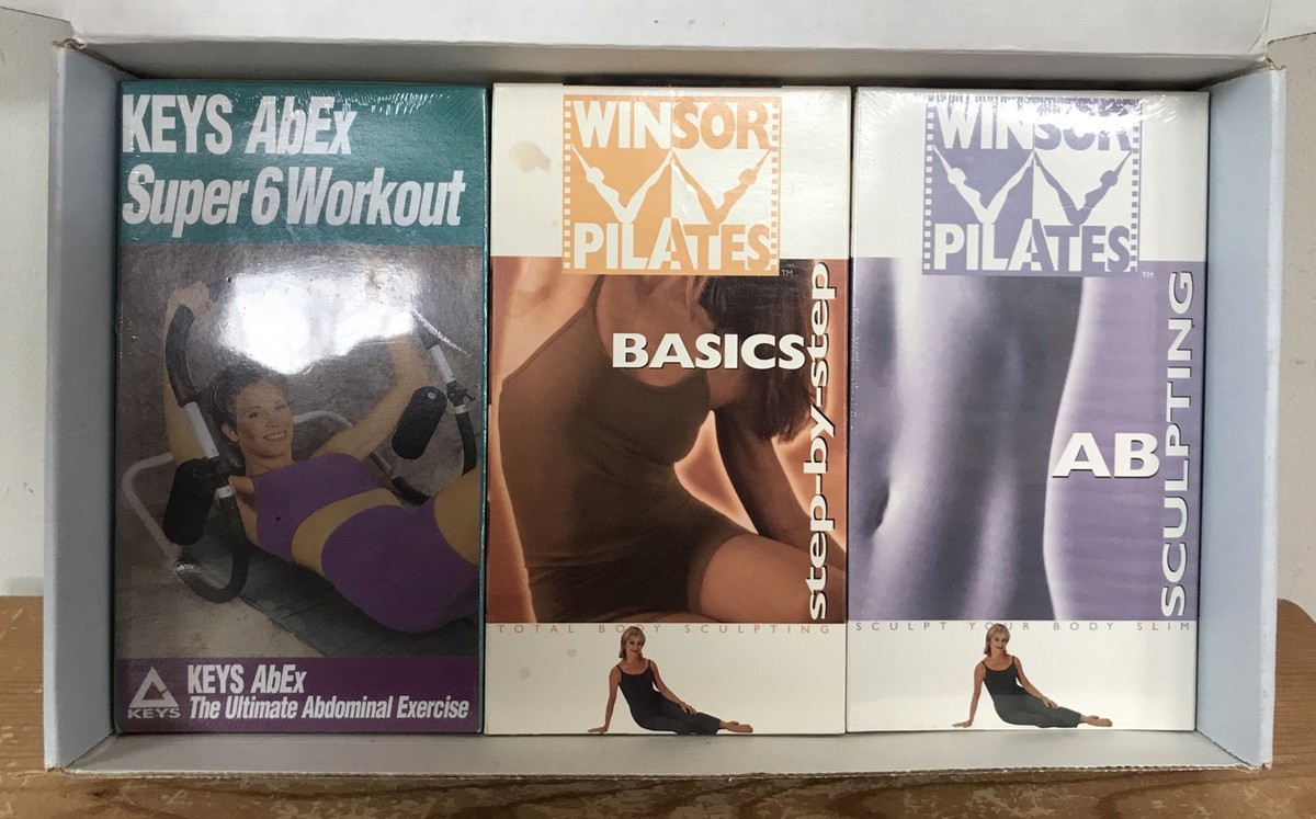 STOTT PILATES®︎ VHSビデオ6本セット STOTT PILATES®︎ VHSビデオ6本セット 5 NEW worklout DVD lot