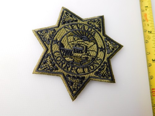 NEVADA CORRECTIONS JAIL GUARD PATCH SHOULDER CREST POLICE COLLECTOR