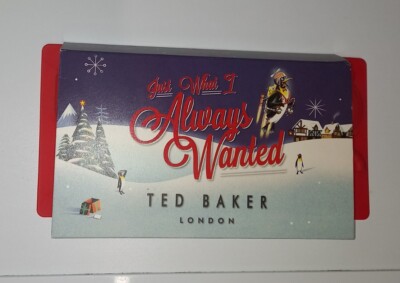 Neu Ted Baker Just What I Always Wanted Schokolade/Eisform Tablett
