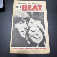 ROCK 'N' ROLL NEWS: KRLA Beat February 12, 1966 Vol 1 No 48 Beatles George Patti ROCK 'N' ROLL NEWS: KRLA Beat February 12, 1966 Vol 1 No 48 Beatles George Patti