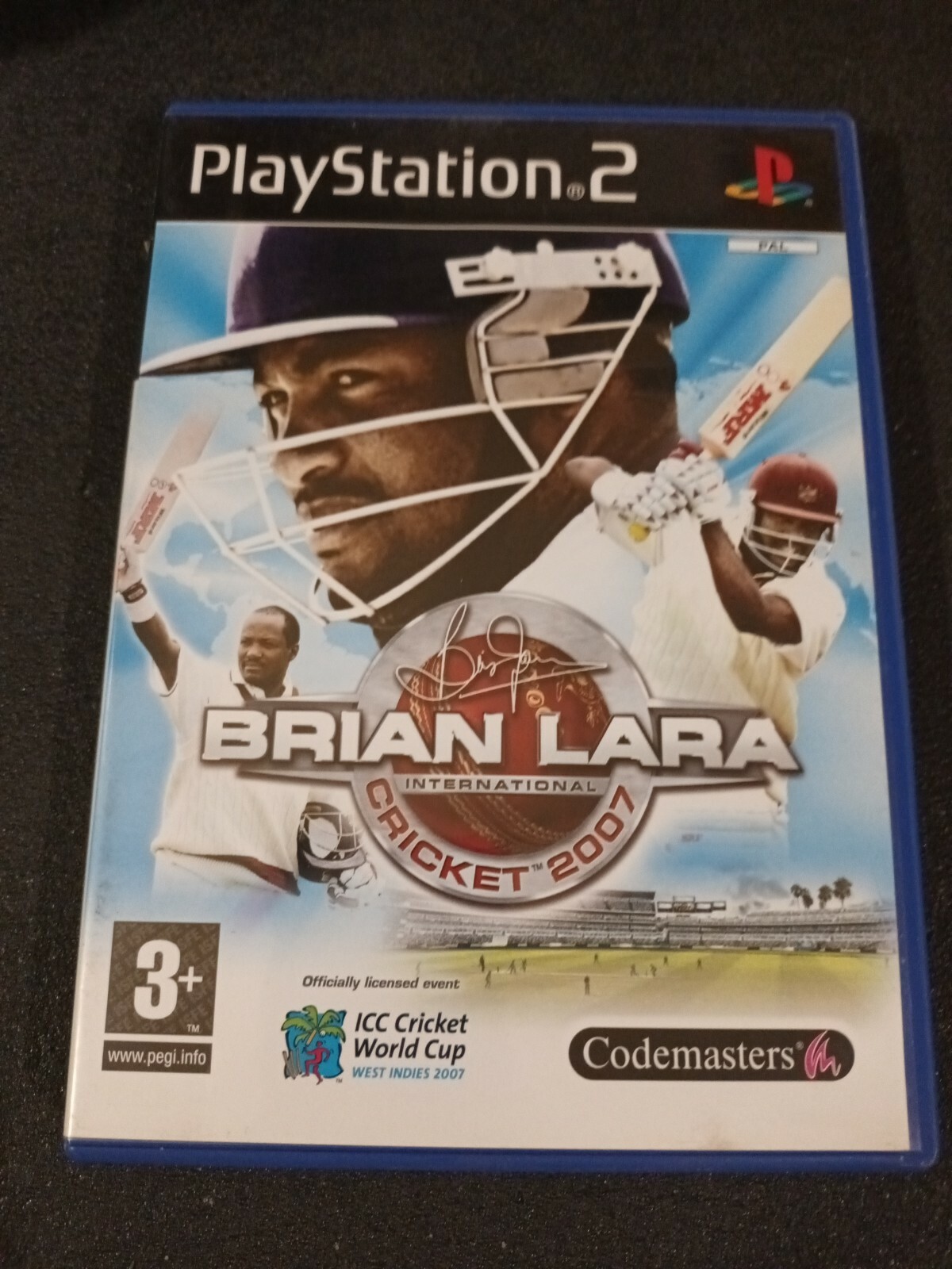 PS2 Playstation 2 PAL brian lara international cricket 2007