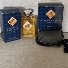 Crabtree  Evelyn Apres Rasage LOT Aftershave 125 ml  Rope Soap New in Box Rare