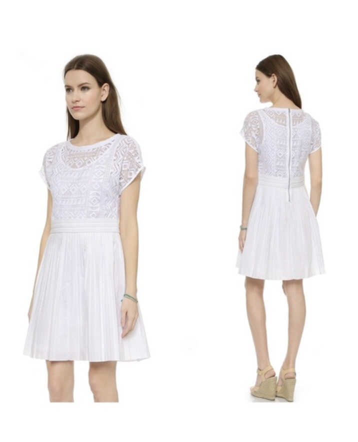 chinese dress ladies Madewell Lucie Smocked Tank Mini Dress in Textural Clipdot Ikat Swiss Dot  XL (Women's 14-16) at Amazon Women's Clothing store