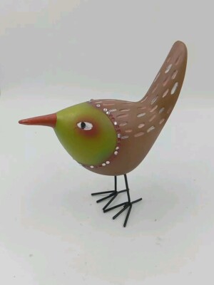 Nordstrom Whimsical Bird Figurine By Lisa Evans 5x5'' 
