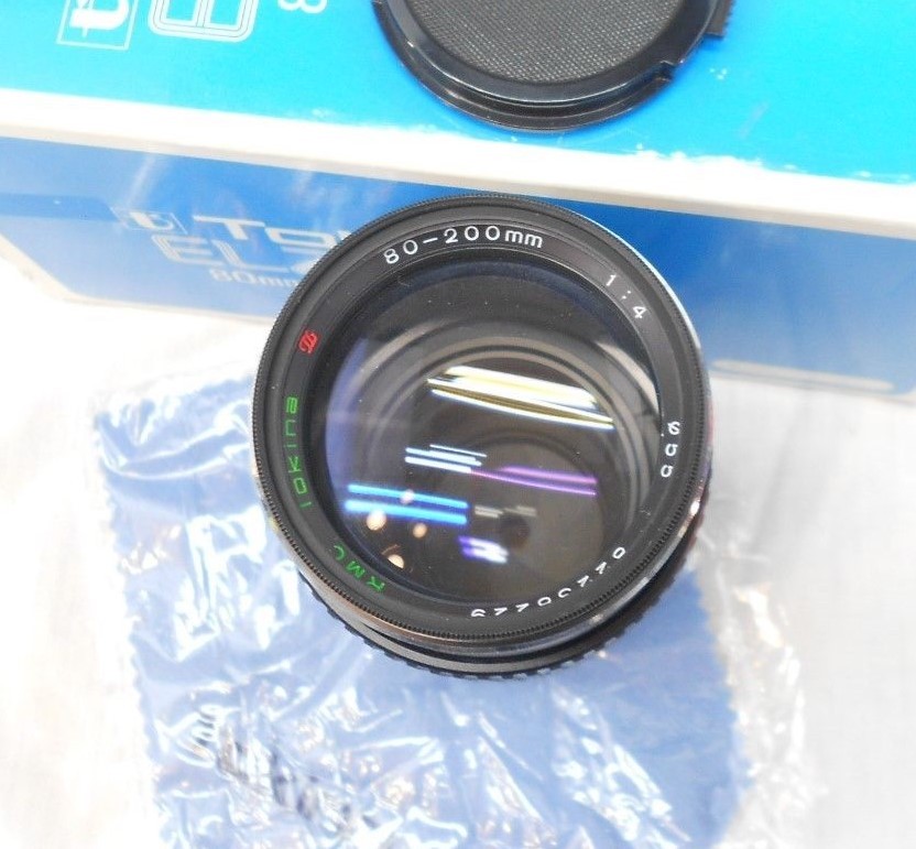 Objectif Tokina ELZ 840 - 80-200 Mm F/4 - Zoom - Fabrication Japon - Occasion