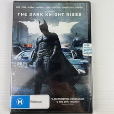 The Dark Knight Rises DVD Batman Bale Brand New & Sealed R4