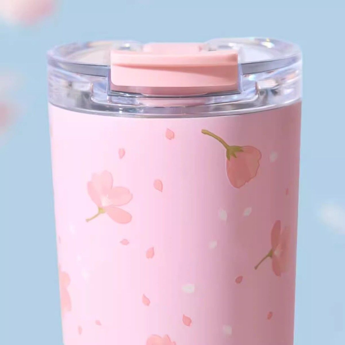 New China starbucks 2025 Spring Sakura 23oz Double Drink SS
