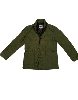 Mark Mcnairy New Amsterdam Japan Chore Olive Green Jacket Linen  