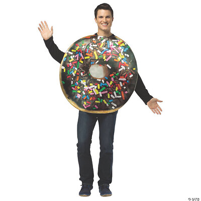 Get Real Doughnut Adult Costume - Rasta Imposta