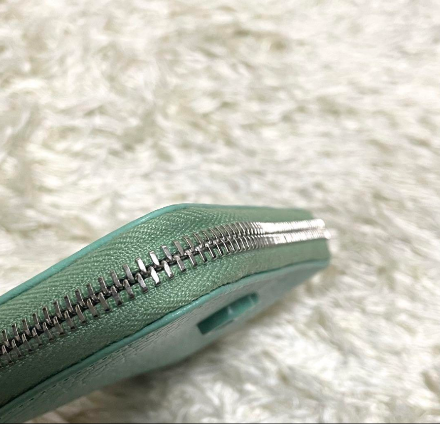 新品未使用☆マルボン　小物ケース　グリーン Gucci coin purse zip around GG marmont card case lime green