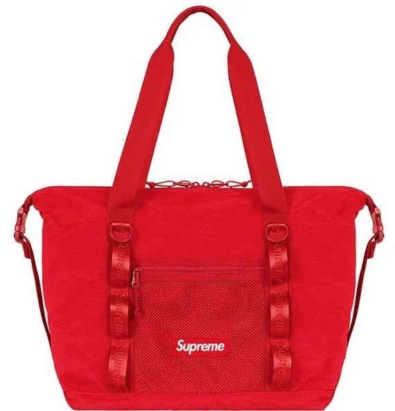 Sac fourre tout zippé Supreme rouge foncé FW20 Supreme New York 2020 neuf 