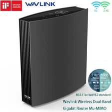 3200 Mbps 5GHz 2.4GHz Dual Band Wireless Gigabit WiFi 5 Router 8* 5dBi MU-MIMO