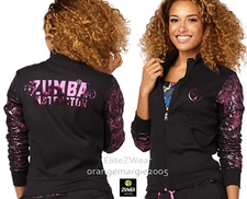 Zumba Instructor Zip Up Jacket Jumper Cardigan Zin Exclusive! fr U.K Convention 