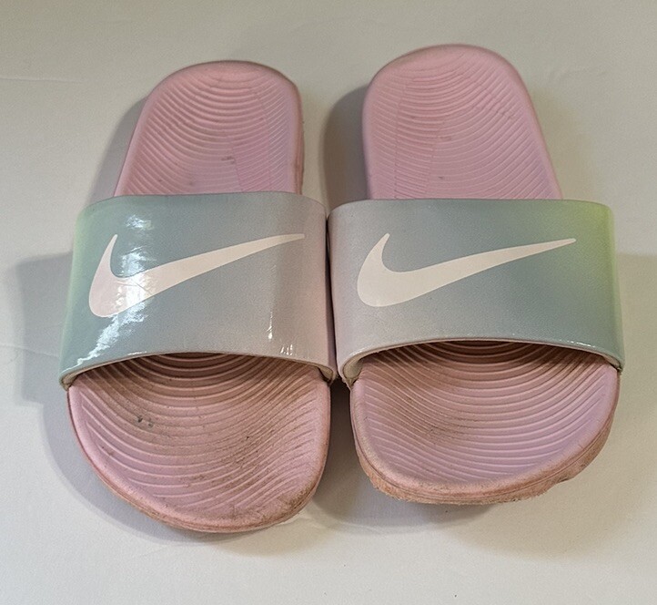 Nike Kawa 4youth Pink Slide Sandal SE2 Artic Punch CW1656-600 | eBay
