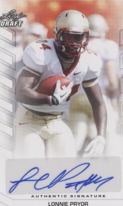 2013 Leaf Draft Lonnie Pryor #BA-LP1 - 1 of 2
