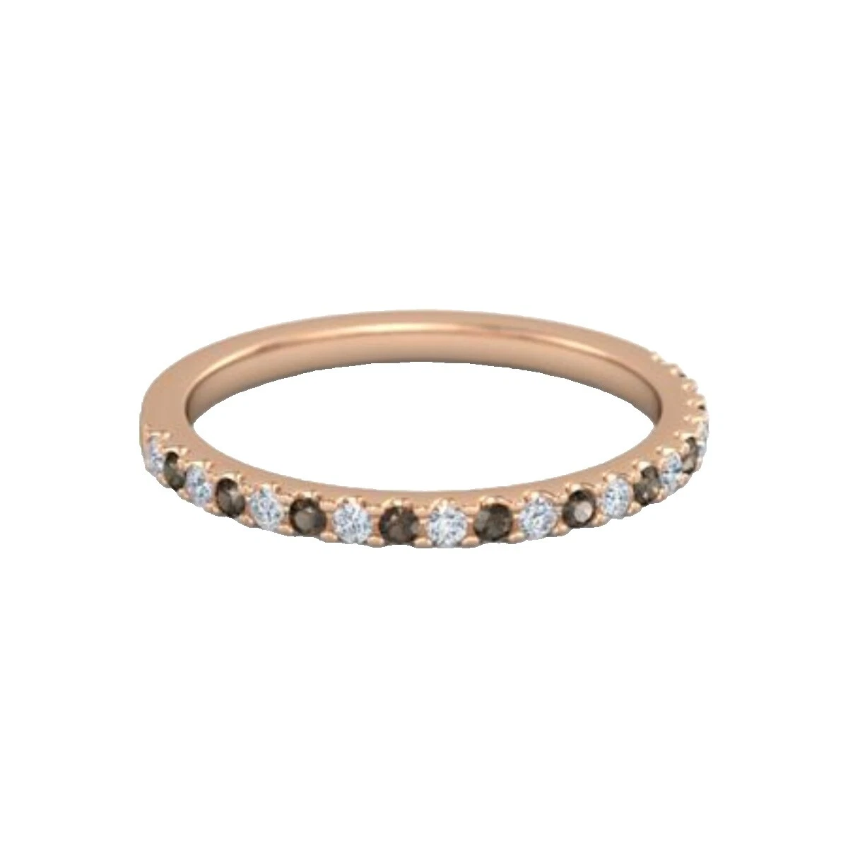 Brown Rose Gold Plated Fashion Jewelry