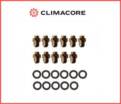 Kit 11 Nozzles 0,79 Gpl Boiler Ferroli Domiproject Fereasy Essential 39819600