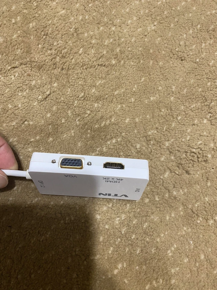VicTsing Vtin 4K Mini DisplayPort to HDMI/DVI/VGA 3 in 1, thunderbolt Compatible - Image 3 of 4