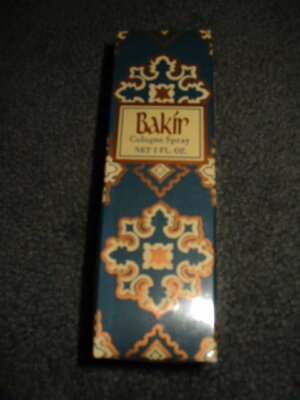 BAKIR***2 OZ***ORIGINAL***NEW IN SEALED BOX***GERMAINE MONTEIL***COLOGNE SPRAY