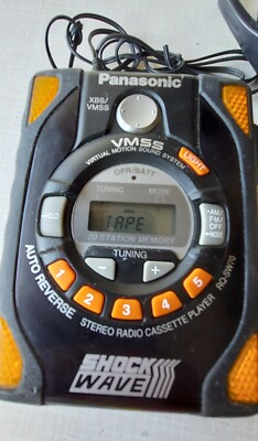 PANASONIC SHOCK WAVE RQ-SW5Z AM/FM OK Panasonic RQ-SW5Z