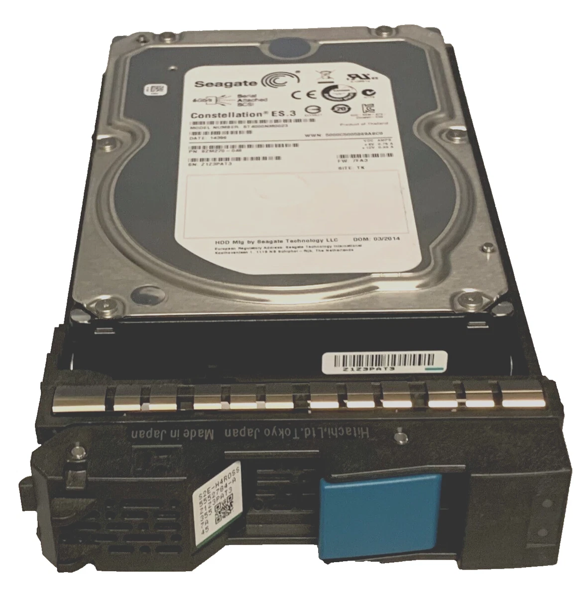 Hitachi Internal Hard Disk Drives 4 TB Storage Capacity for sale