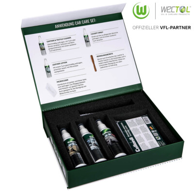 Collonil Car Care Set Lederreinigung und Pflege im Fahrzeuginnenraum Cockpit 