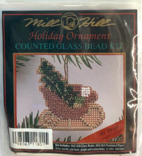MILL HILL HOLIDAY ORNAMENT H1 - SLEIGH - PIN COUNTED GLASS BEAD KIT