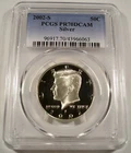 2002-S 50c SILVER PCGS PR70DCAM KENNEDY HALF DOLLAR PROOF DEEP CAMEO PR 70 DC