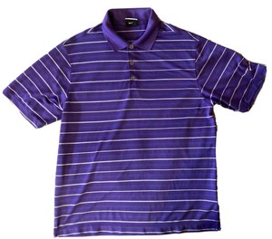 purple dri fit polo