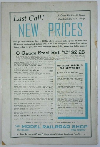 The Model Railroader Magazine Building a Locomotive The Erie Limited Sept 1937 - Picture 8 of 9