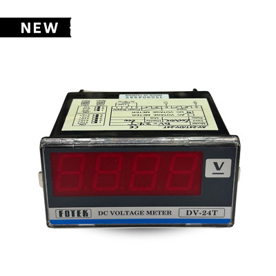 Fotek DV-24T DC Voltage Meter   10-80V Range | ±0.1% High Accuracy | Industrial