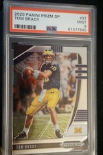 2020 PANINI PRIZM DP TOM BRADY  PSA {9} MINT #97