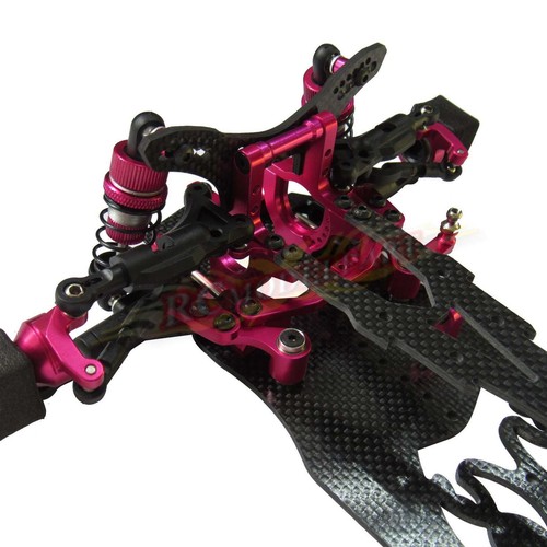 Kit carrozzeria telaio auto da corsa 1/10 in lega e carbonio SAKURA D4 RWD Drift #KIT-D4RWD - Foto 7 di 8