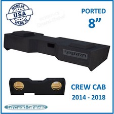 2015 Gmc Sierra Crew-Cab Truck 8" Dual Ported Sub Box Subwoofer Enclosure