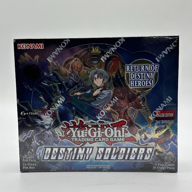 Konami Yu-Gi-Oh Destiny Soldiers Booster Box for sale online | eBay