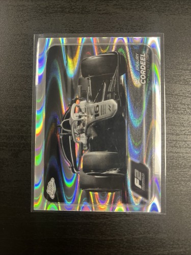 2024 Topps Chrome Formula 1 F1 Amaury Cordeel B/W Raywave - Picture 1 of 2