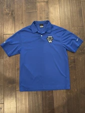 Nike Golf Dri-fit Blue Polo Shirt Men’s Size M Short Sleeve Southeastern Armory