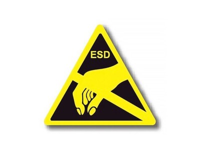 Ergomat DSV-SIGN 289 #5025 -UEN - Durastripe Peel & Stick Floor Sign, ESD