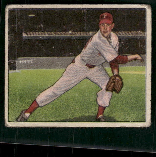 1950 Bowman #32 Robin Roberts (HOF) G-VG
