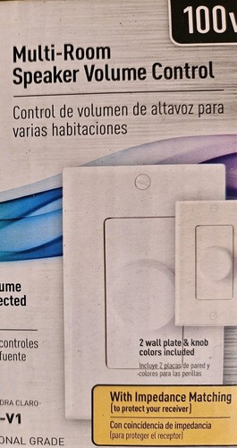 Legrand AU0100-WHLA-V1 Lautsprecher Pegel Lautstärkeregler - Bild 1 von 2