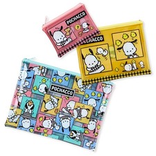 SANRIO Pochacco vinyl flat pouch set of 3 875341 
