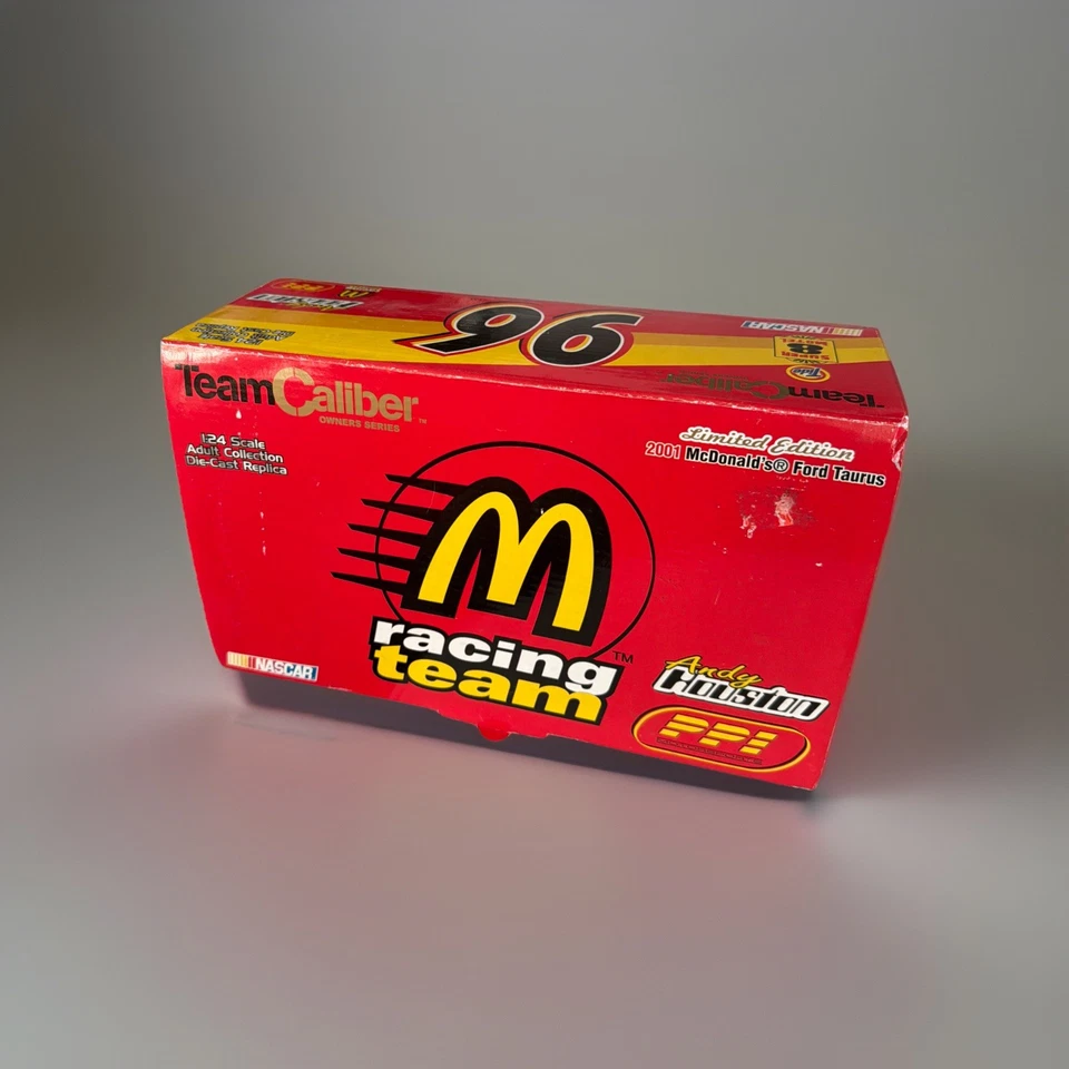 Andy Houston #96 McDonalds 2001 Equipo Calibre Propietarios Serie 1/24 Nascar Diecast Foto 4 de 4