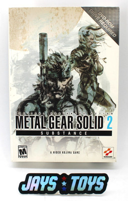 Metal Gear Solid 2 Substance For PC Konami New Sealed