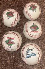 Fifth Season 1997 Opening Day Florida Marlins Commemorative Baseball 5 X Signed