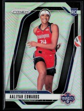 2024 Panini Prizm WNBA #142 Aaliyah Edwards Silver Prizms